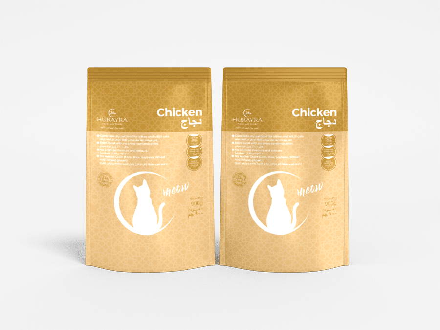 Halal Cat Food Chicken Flavour